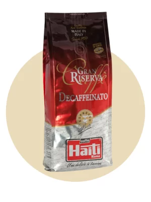 Caffè Gran Riserva Decaffeinato in Grani 500gr