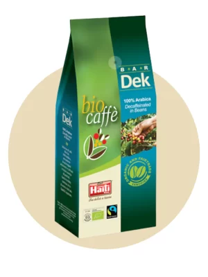 Biocaffè 100% Arabica Dek in Grani 500gr