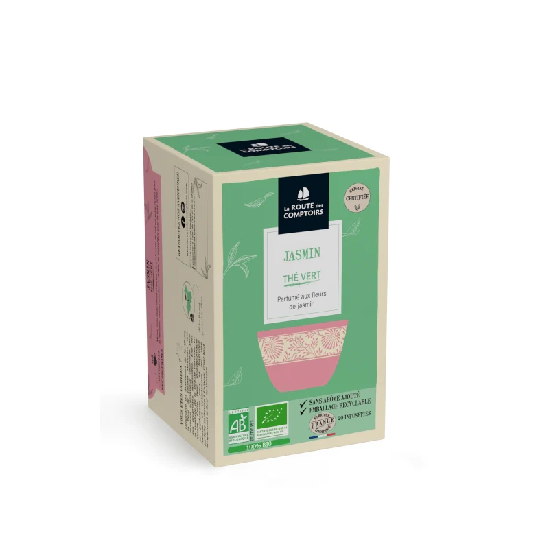 Tè verde Jasmin Bio 20 filtri