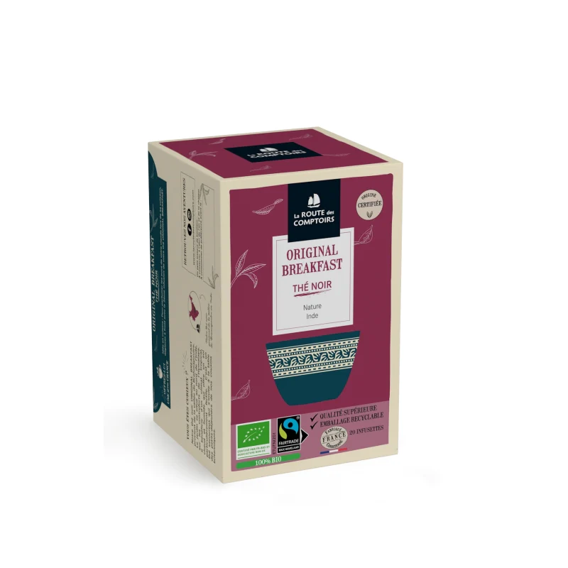 Tè nero original breakfast Bio/Fairtrade 20 filtri