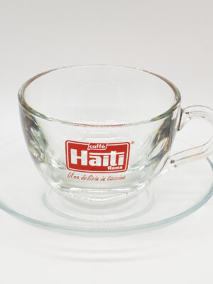 Tazza Cappuccino Haiti Vetro 6pz