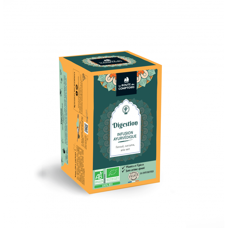 Infuso Ayurvedico Digestion Bio 20 filtri